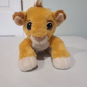 Vintage 1993 Mattel Lion King Simba Floppy Cub Plush Disney Stuffed Animal Toy